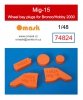 Omask 74824 Mig-15 wheel bay plugs (for Bronco/Hobby 2000) 1/48